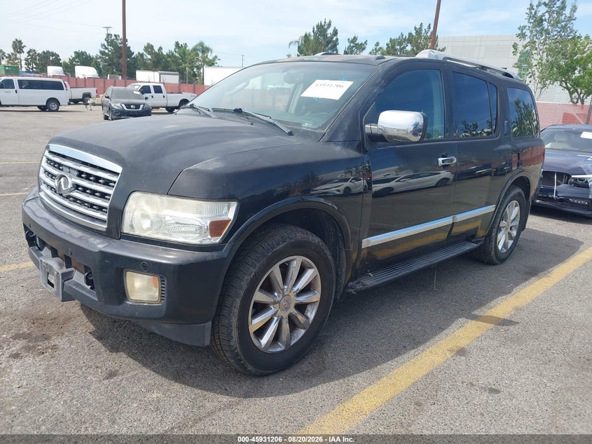 2008 INFINITI QX56 auction photo 2