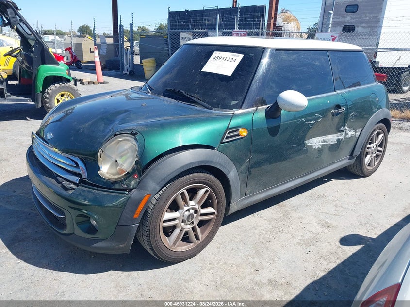 Vin: wmwsu3c5xbt091525, lot: 46430349, mini cooper 20112