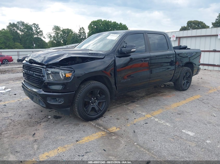 2020 RAM 1500, Front End, IAAI, VIN 1C6SRFFT0LN187922 — photo 2