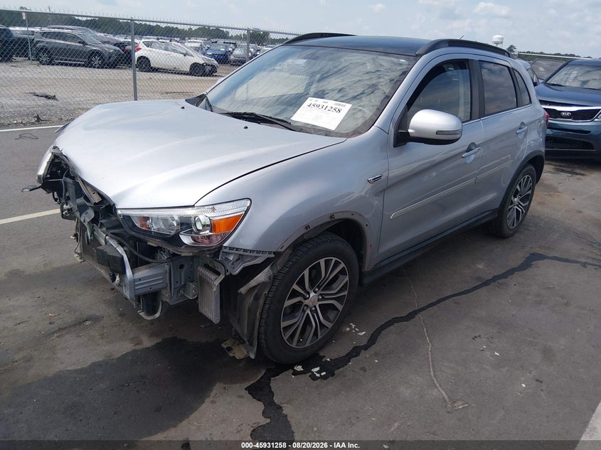 2016 Mitsubishi Outlander, Front End, IAAI, VIN JA4AP4AW2GZ044060 — photo 2
