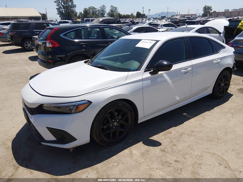 2022 Honda Civic, Right Side, IAAI, VIN 2HGFE2F55NH544959 — photo 2