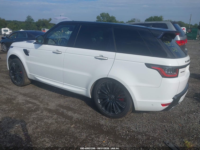 Vin: salwv2sv6ka815289, lot: 46430424, land rover range rover sport hse dynamic 20193