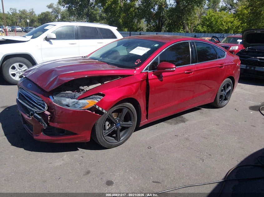 2016 Ford Fusion, Удар спереди, IAAI, VIN 3FA6P0HDXGR355674 — фото 2