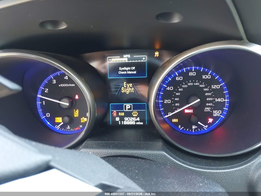 SUBARU LEGACY 2018 VIN 4S3BNEN60J3005218