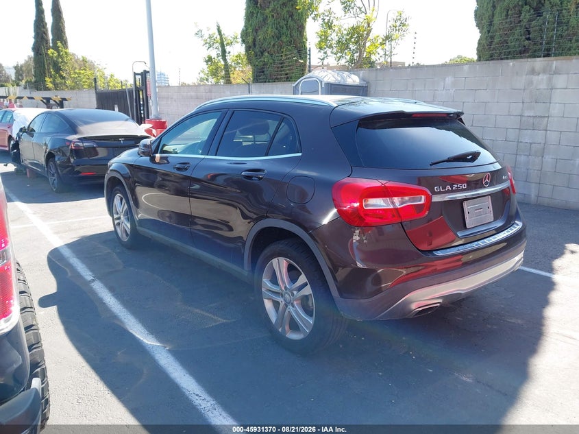 2016 MERCEDES-BENZ GLA 250 auction photo 3