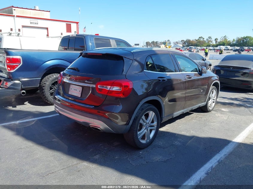 2016 MERCEDES-BENZ GLA 250 auction photo 4
