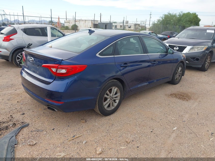 2016 HYUNDAI SONATA auction photo 4