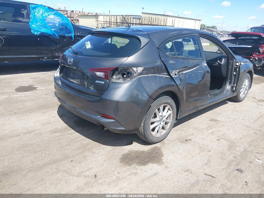 Vin: 3mzbn1k74hm105785, lot: 46430521, mazda mazda3 sport 20174
