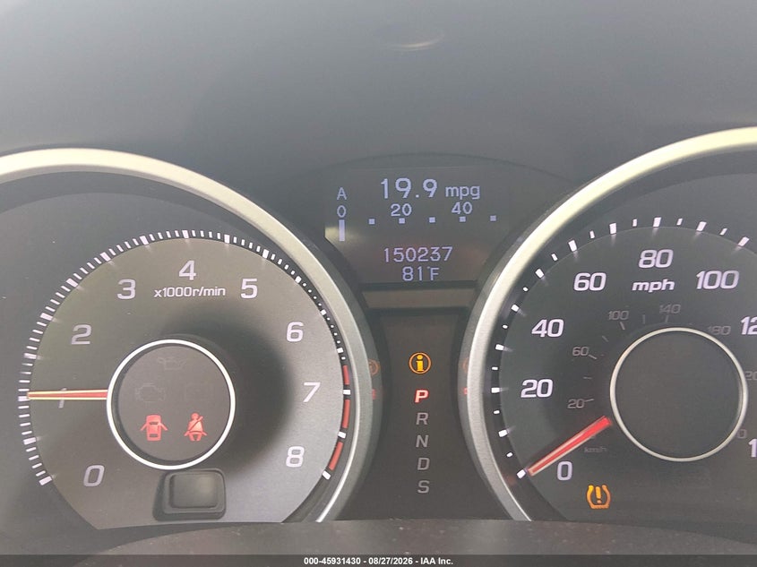 2013 ACURA TL auction photo 7