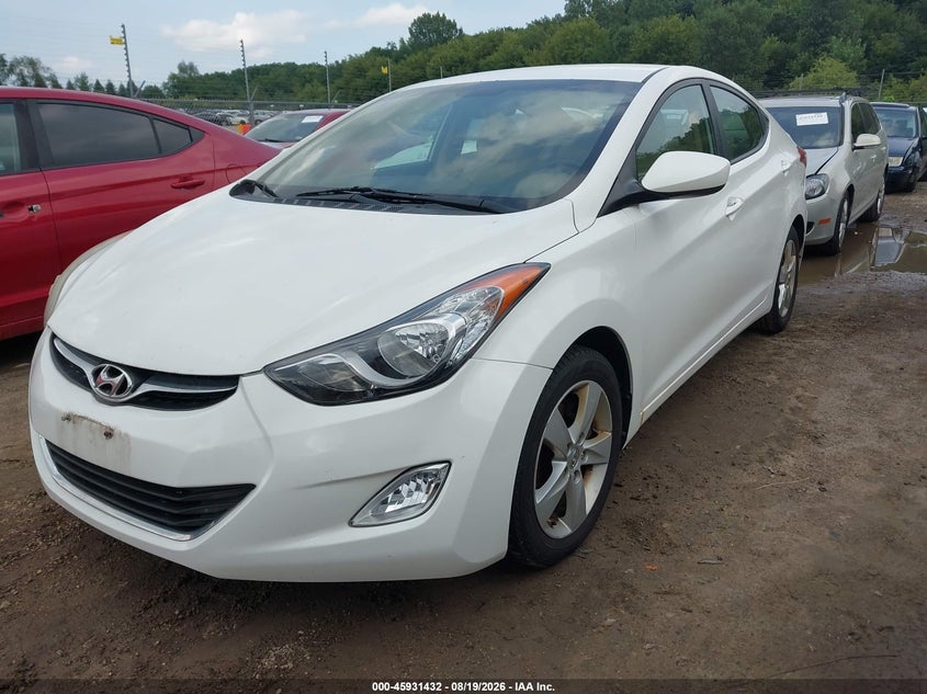 2012 HYUNDAI ELANTRA auction photo 2
