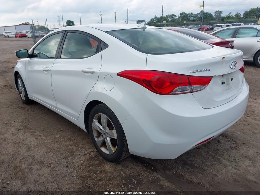 2012 HYUNDAI ELANTRA auction photo 3