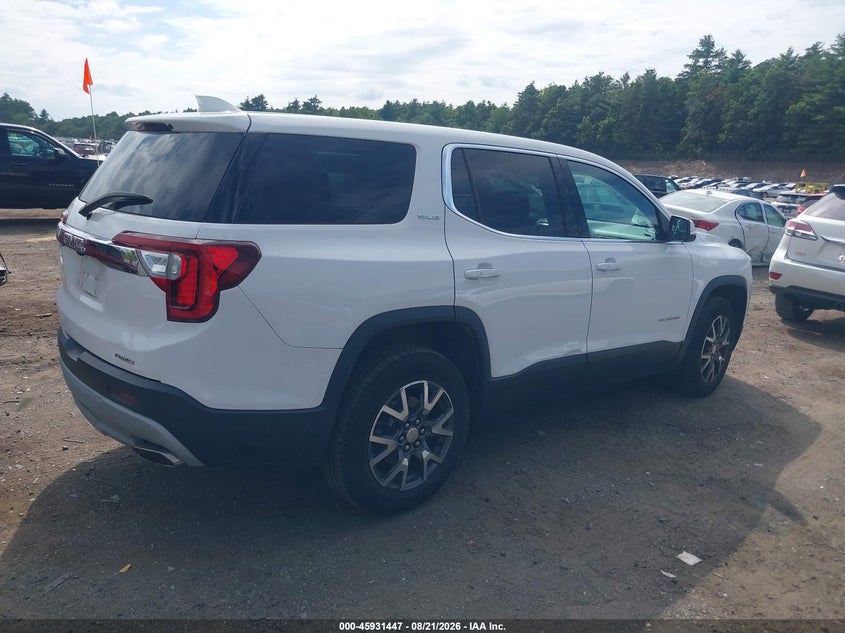 Vin: 1gkknrl49lz175137, lot: 46430572, gmc acadia fwd sle 20204