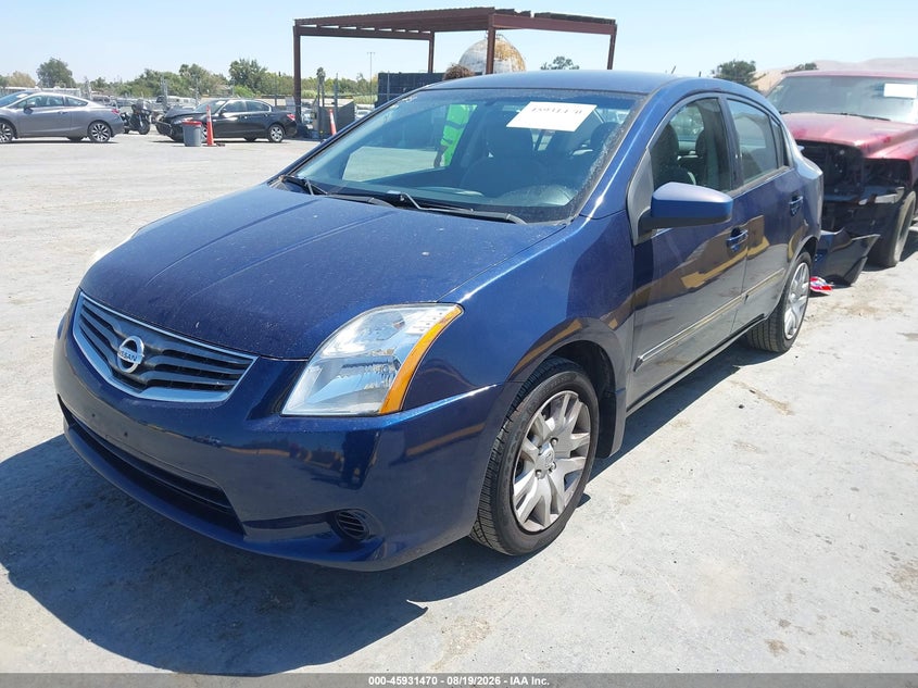 2012 Nissan Sentra, Удар сзади, IAAI, VIN 3N1AB6AP8CL694119 — фото 2
