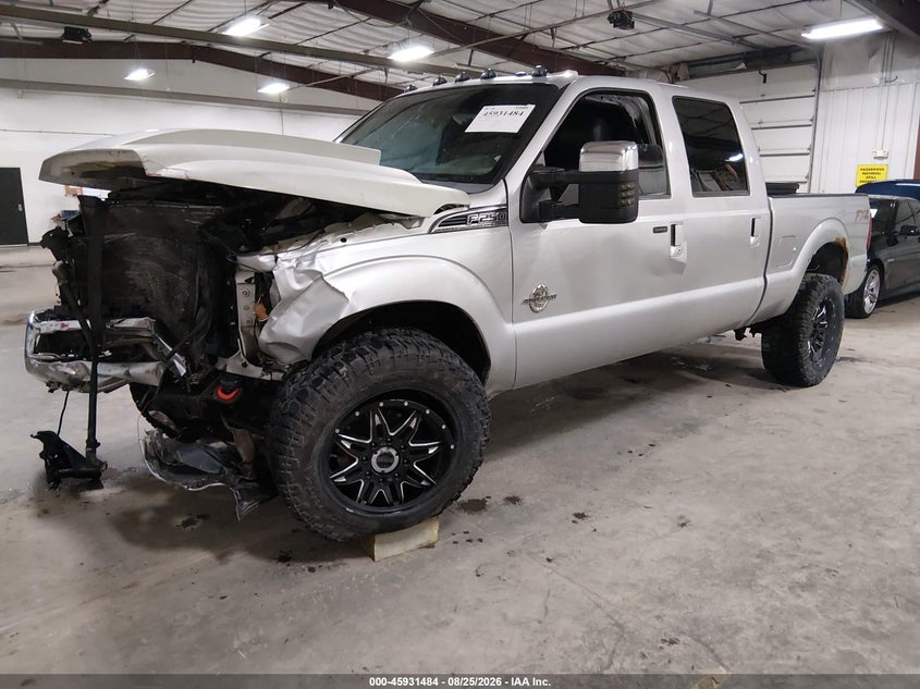 2012 Ford F250, Удар спереди, IAAI, VIN 1FT7W2BT3CEA10643 — фото 2
