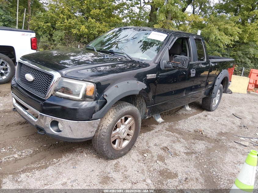 2006 Ford F-150, Левый бок, IAAI, VIN 1FTPX14V46FB47708 — фото 2