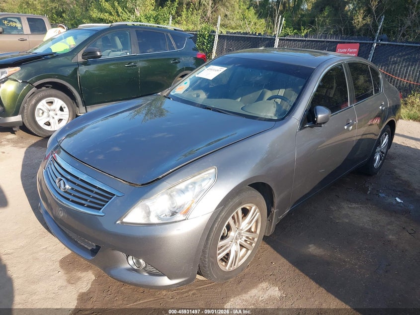 Vin: jn1cv6ar5dm770405, lot: 46430622, infiniti g37x 20132
