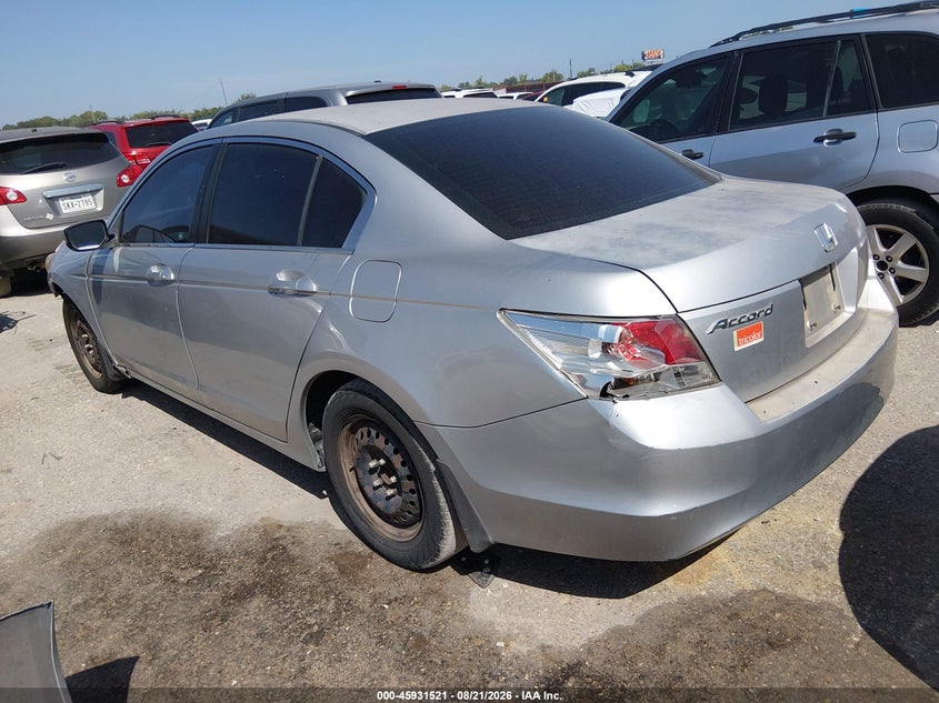 2010 HONDA ACCORD SEDAN 2.4L I-4 DOHC, VVT, 177HP