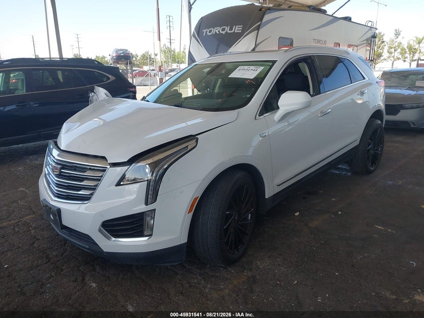 2018 Cadillac XT5, Правый бок, IAAI, VIN 1GYKNCRS8JZ219330 — фото 2