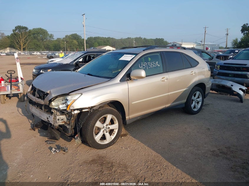 2007 LEXUS RX SPORT UTILITY VEHICLE 3.5L V-6 DOHC, VVT, 270HP