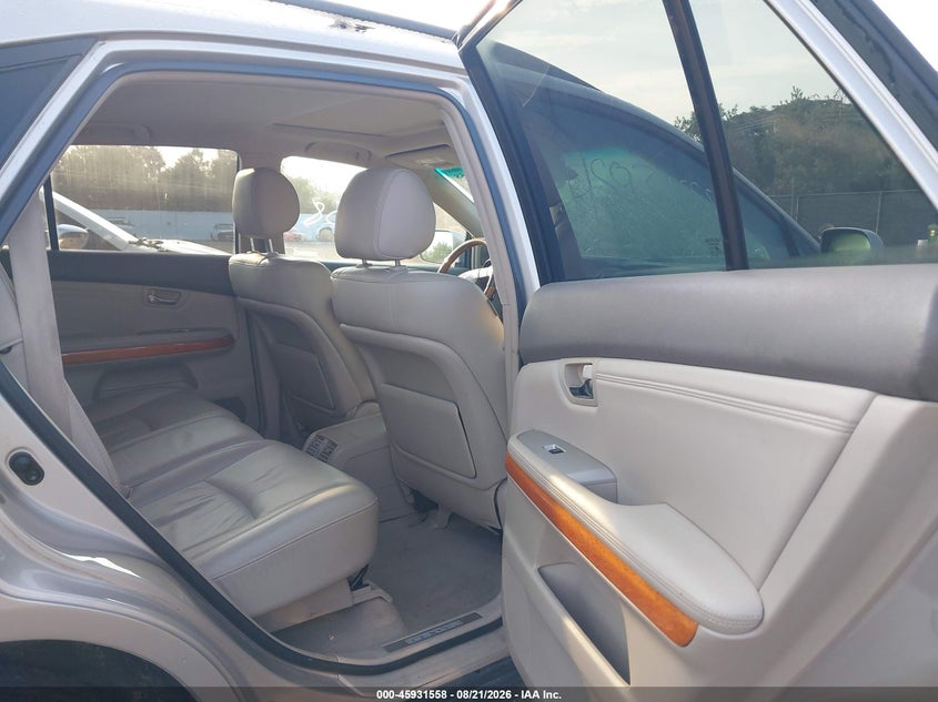2007 LEXUS RX SPORT UTILITY VEHICLE 3.5L V-6 DOHC, VVT, 270HP