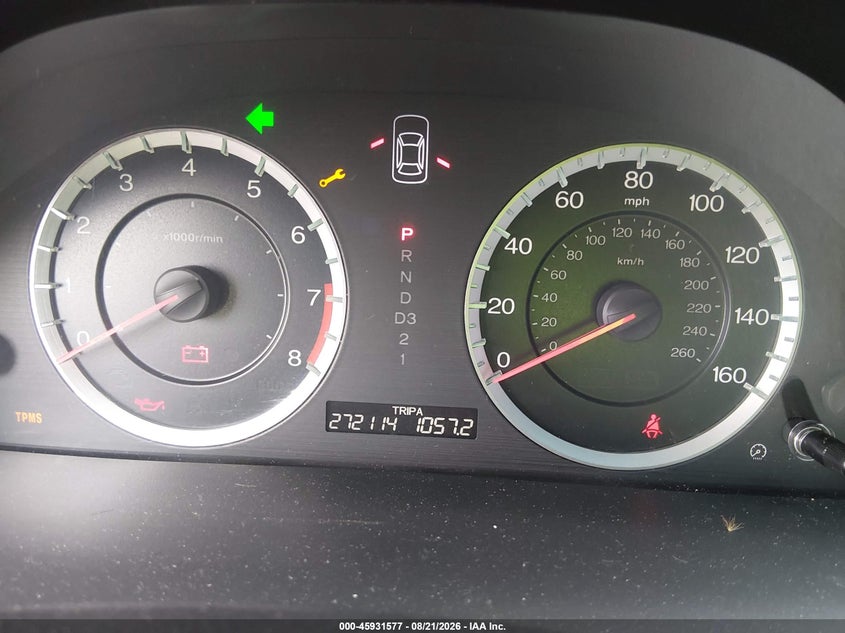 HONDA ACCORD 2011 VIN 1HGCP3F84BA017082