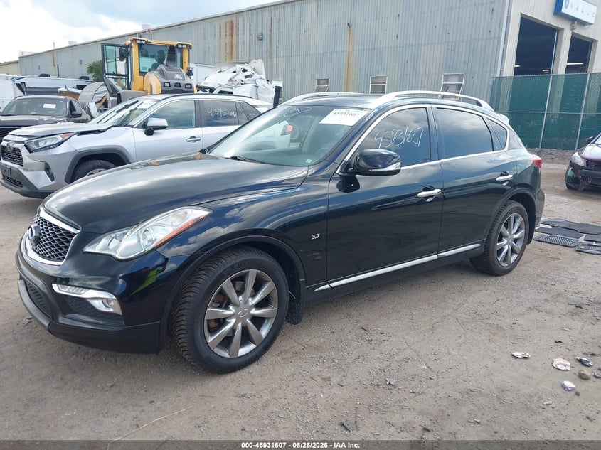 2017 Infiniti QX50, Right Side, IAAI, VIN JN1BJ0RR3HM409009 — photo 2