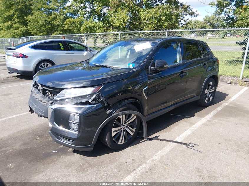 2020 Mitsubishi Outlander, Удар спереду, IAAI, VIN JA4AP4AU9LU022420 — фото 2