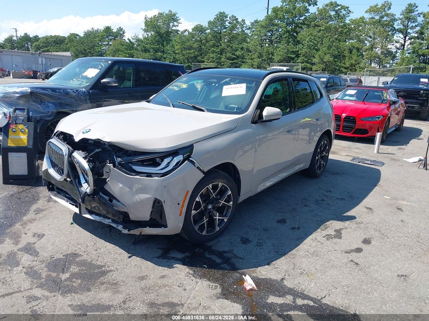 2026 BMW X3, Front End, IAAI, VIN 5UX53GP01T9279002 — photo 2