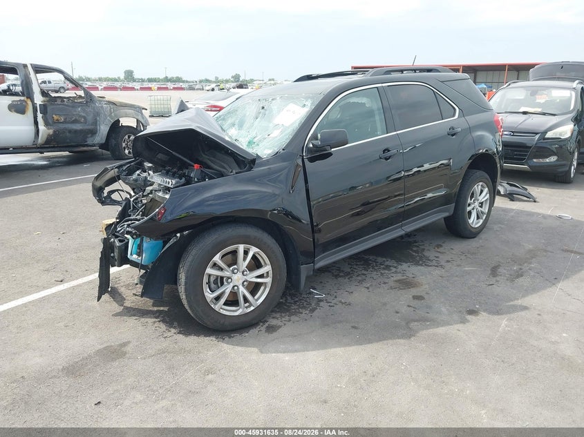 2016 Chevrolet Equinox, Front End, IAAI, VIN 2GNALCEK8G6255849 — photo 2