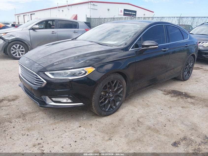 2017 Ford Fusion, Hail, IAAI, VIN 3FA6P0HD1HR251365 — photo 2
