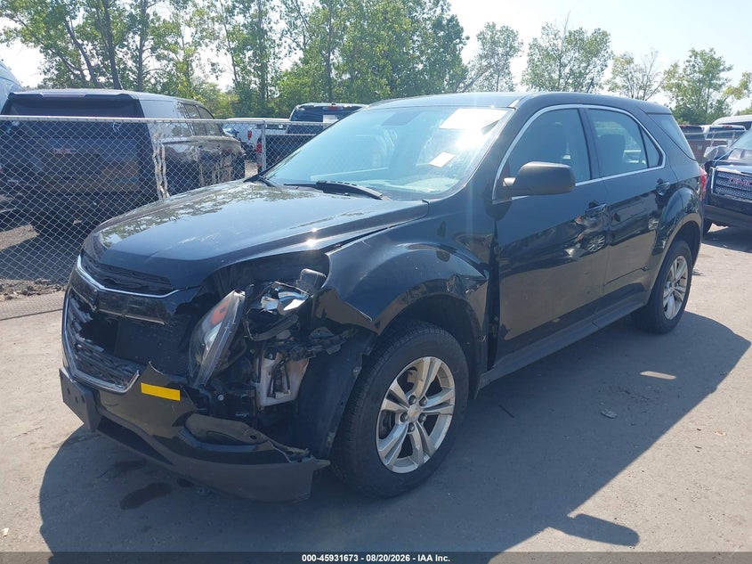 2017 Chevrolet Equinox, Left Front, IAAI, VIN 2GNALBEK4H1530884 — photo 2