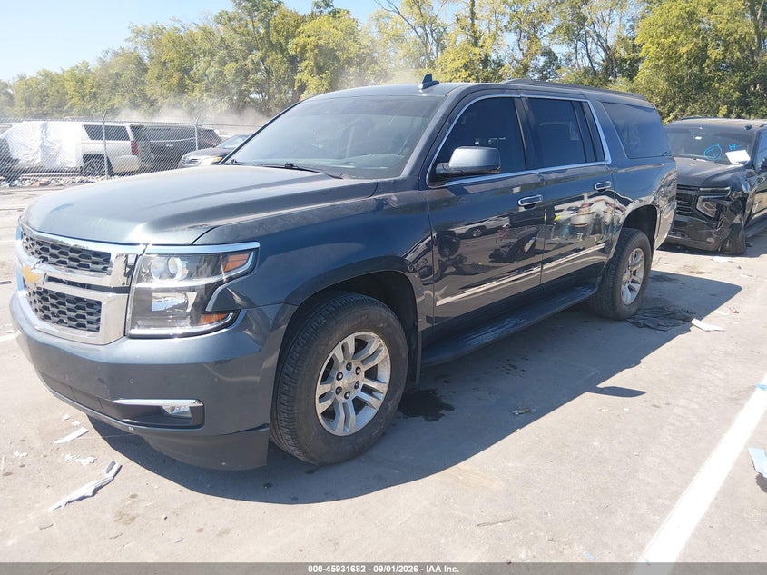Vin: 1gnskhkc2kr145555, lot: 46430807, chevrolet suburban lt 20192