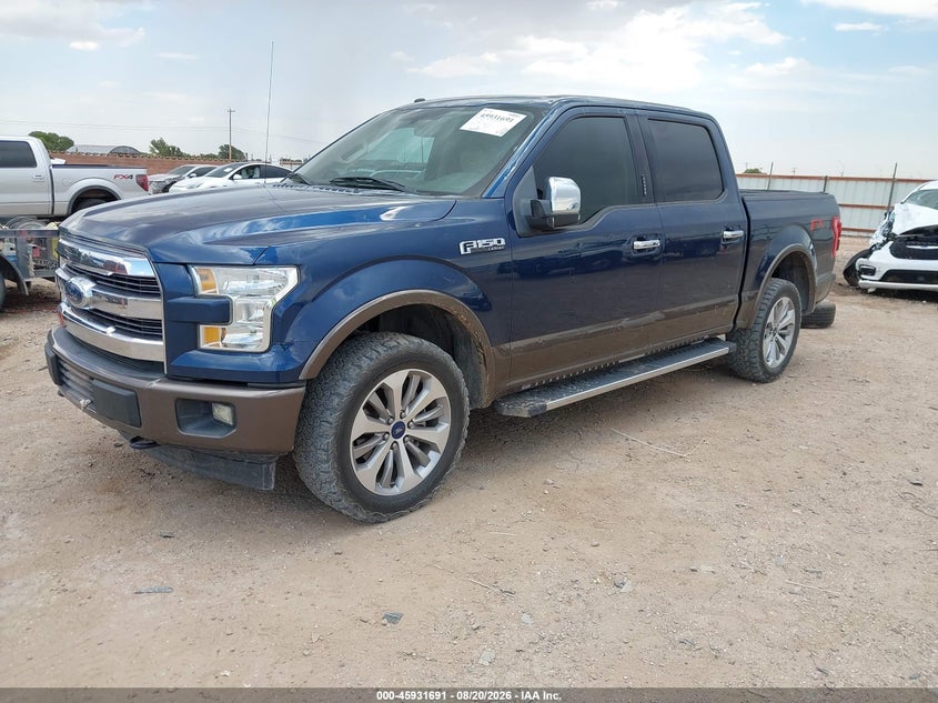2017 Ford F-150, Град, IAAI, VIN 1FTEW1EF3HKC04864 — фото 2