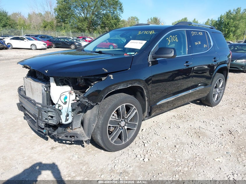 2017 GMC Acadia, Front End, IAAI, VIN 1GKKNXLS9HZ310188 — photo 2