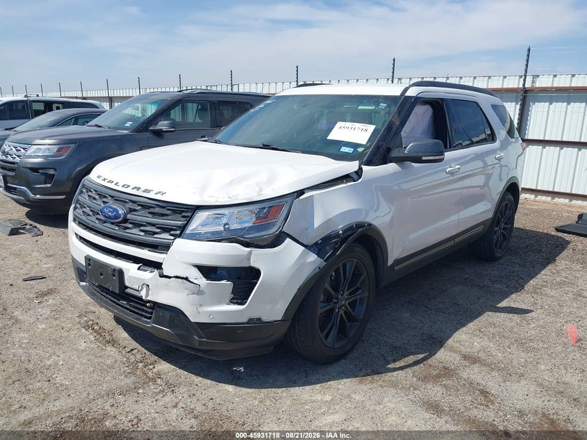 Vin: 1fm5k7d84kgb37859, lot: 46430843, ford explorer xlt 20192
