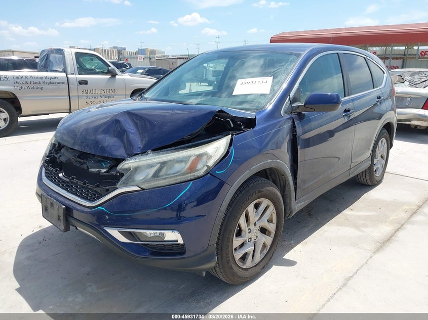 2015 Honda CR-V, Удар спереду, IAAI, VIN 3CZRM3H57FG708791 — фото 2