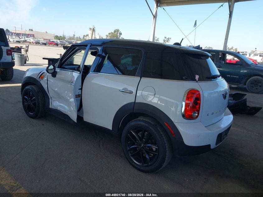 Vin: wmwzb3c51gwr48065, lot: 46430865, mini countryman cooper 20163