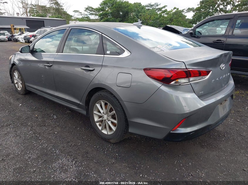 Vin: 5npe24af1jh615784, lot: 46430869, hyundai sonata se 20183
