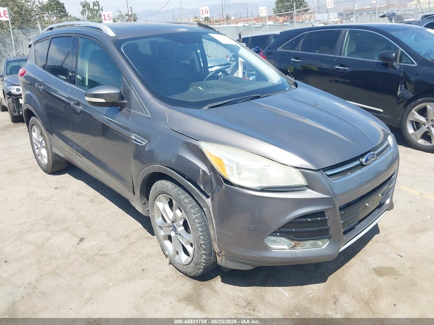 Vin: 1fmcu0jx8eua53439, lot: 46430884, ford escape titanium 2014 img_1
