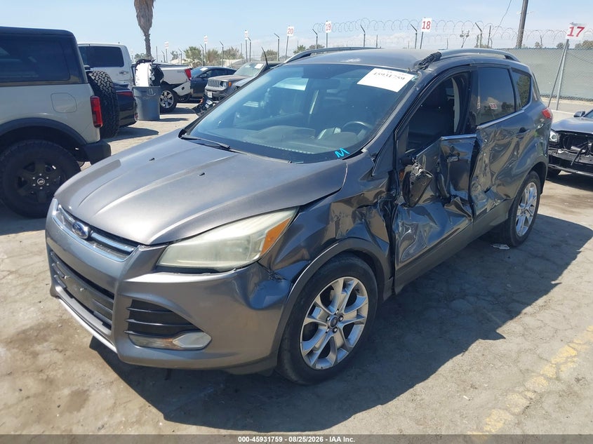 2014 Ford Escape, Left Side, IAAI, VIN 1FMCU0JX8EUA53439 — photo 2