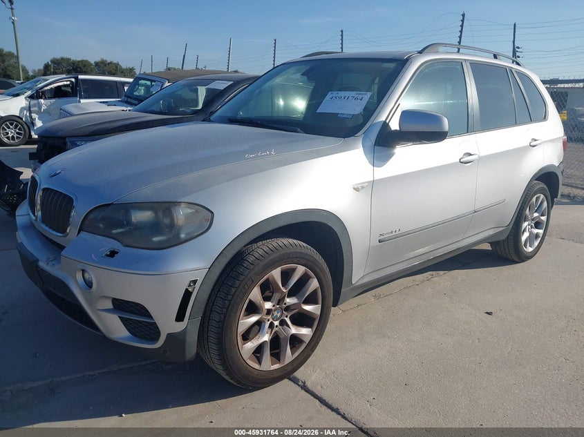 BMW X5 2012 VIN 5UXZV4C59CL759318