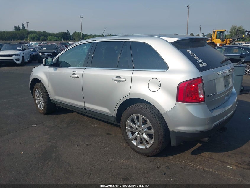 Vin: 2fmdk4kc8bba08807, lot: 46430893, ford edge limited 20113