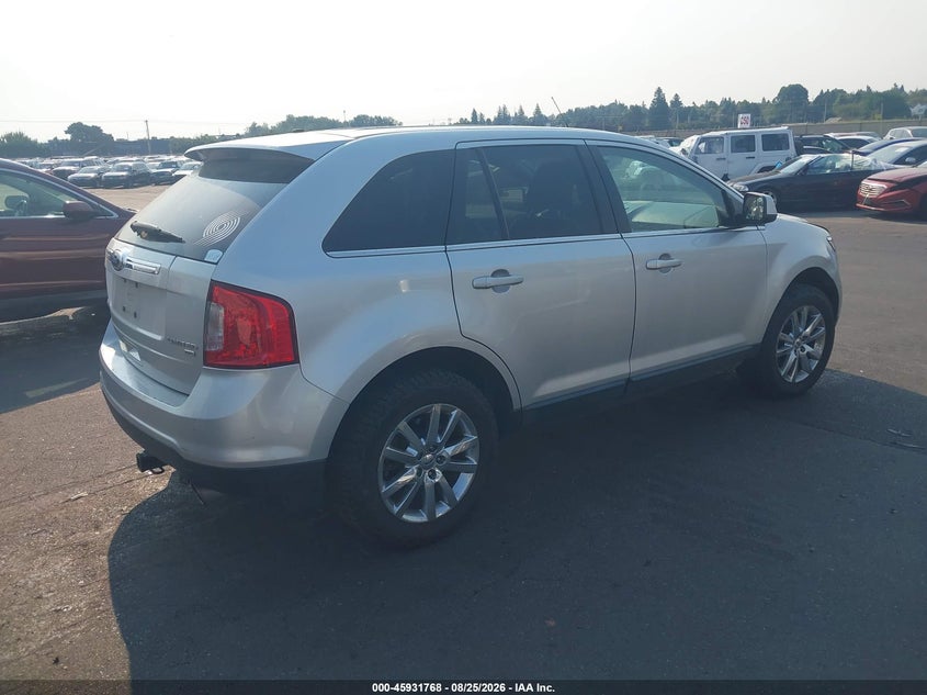 Vin: 2fmdk4kc8bba08807, lot: 46430893, ford edge limited 20114