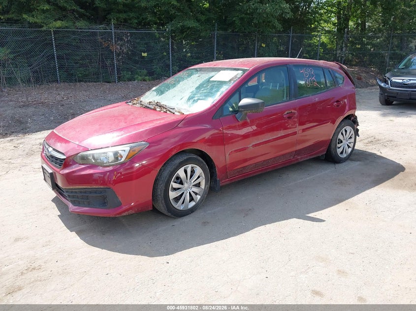 SUBARU IMPREZA 2021 VIN 4S3GTAB62M3703911