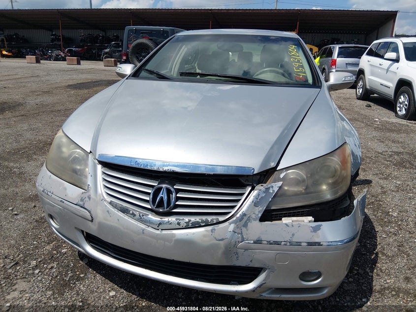 ACURA RL 2006 VIN JH4KB16546C001038