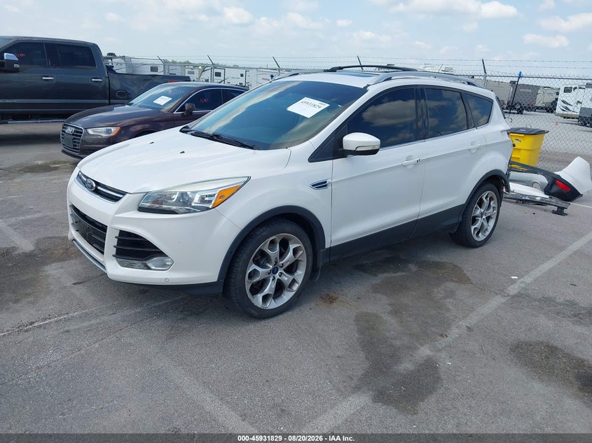 2014 Ford Escape, Удар сзади, IAAI, VIN 1FMCU9J93EUD80076 — фото 2