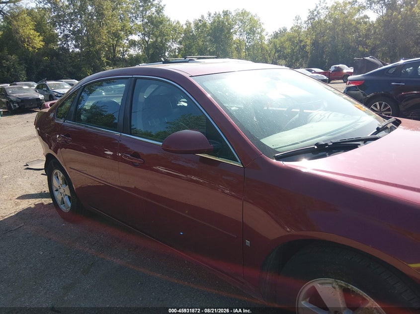 CHEVROLET IMPALA 2008 VIN 2G1WT58K289214163