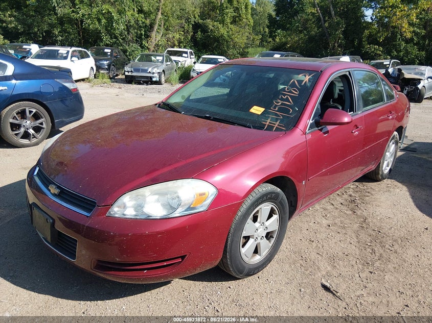2008 Chevrolet Impala, Удар сзади, IAAI, VIN 2G1WT58K289214163 — фото 2
