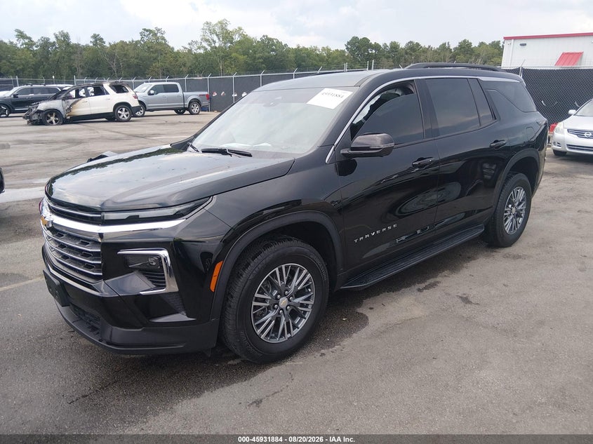 Vin: 1gnergksxrj247799, lot: 46431009, chevrolet traverse fwd lt 20242