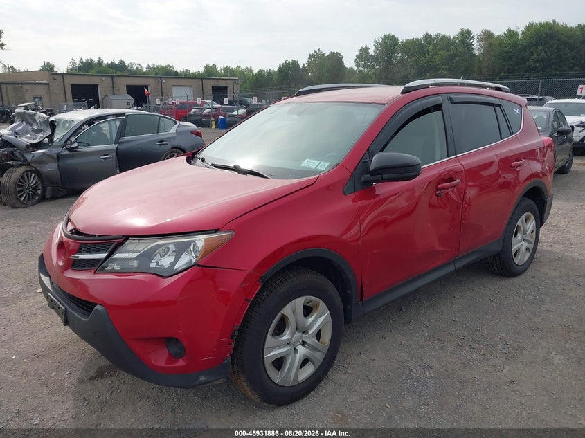 2014 TOYOTA RAV 4 SPORT UTILITY VEHICLE 2.5L I-4 DOHC, VVT, 176HP
